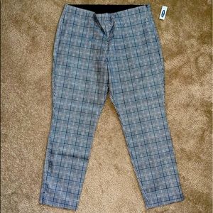 Black and White plaid Old Navy pants